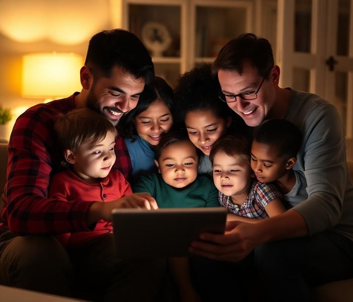 Family learning together