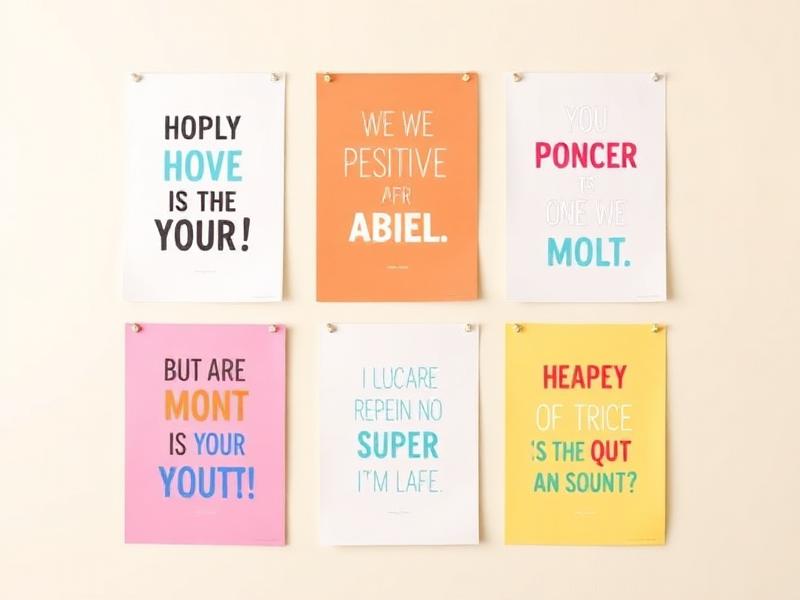 Positive Affirmation Posters